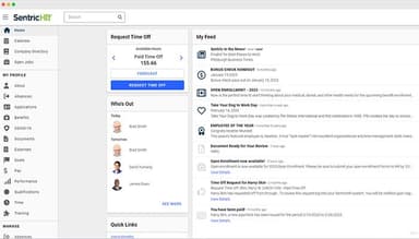 Sentric Hr Homepage