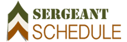 Sergeant Schedule Logo