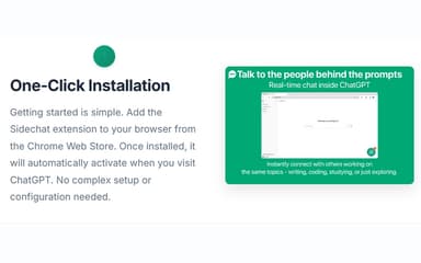 SideChat One Click Installation