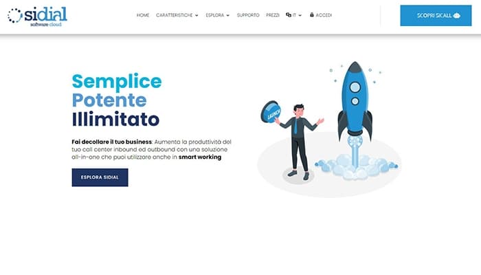 Sidial Home Page