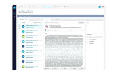 Smarsh Case Management