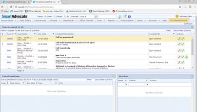 SmartAdvocate Data Insights