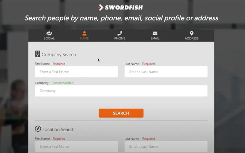 Swordfish Search Engine