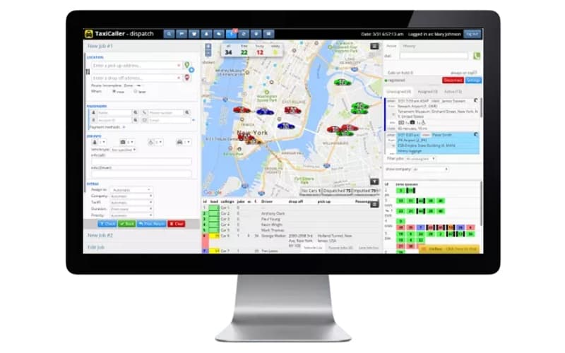 TaxiCaller Map