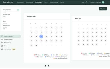 TeamSense Status Calendar