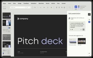 Templafy Pitch Deck