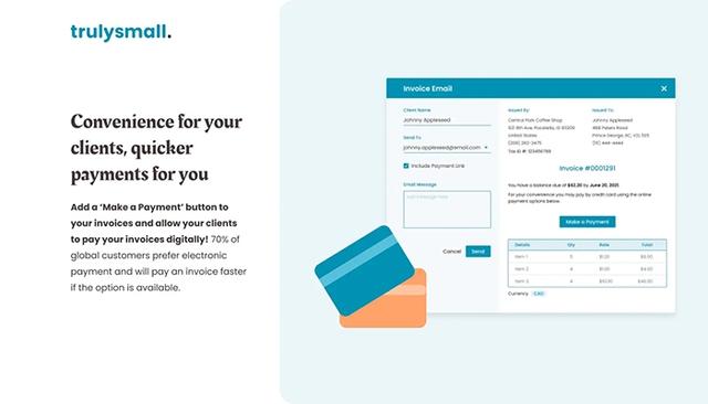 TrulySmall Accounting Digital Invoice