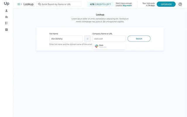 UpLead Email Finder