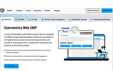 Usercentrics Web CMP