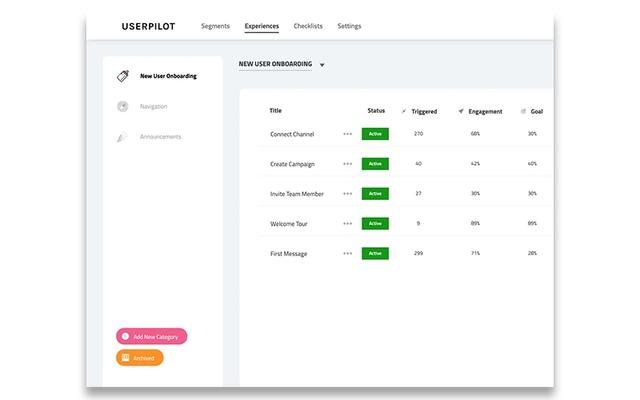 Userpilot User Onboarding