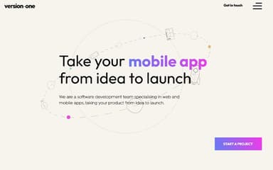 VersionOne Start A Project