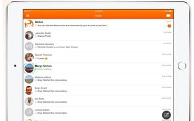 Voxer audio messages