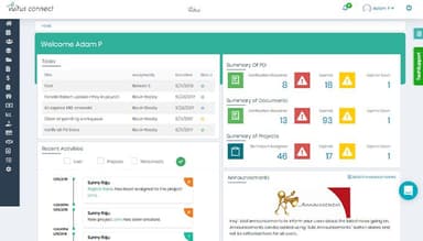 Vultus Connect Dashboard