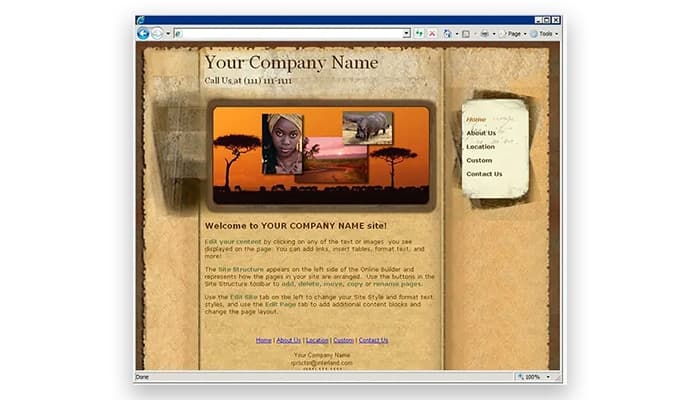 Web.com Website Creation