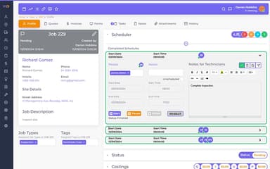 WordDash Job Scheduling