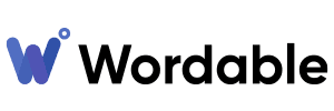 Wordable logo