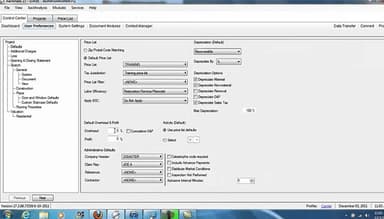 Xactimate User preferences