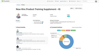 Xyleme reviews management