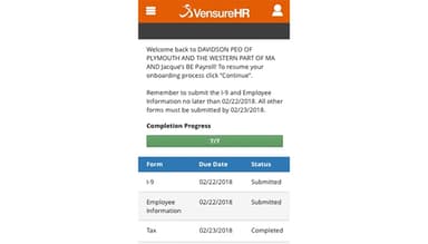 Zuman employee onboarding