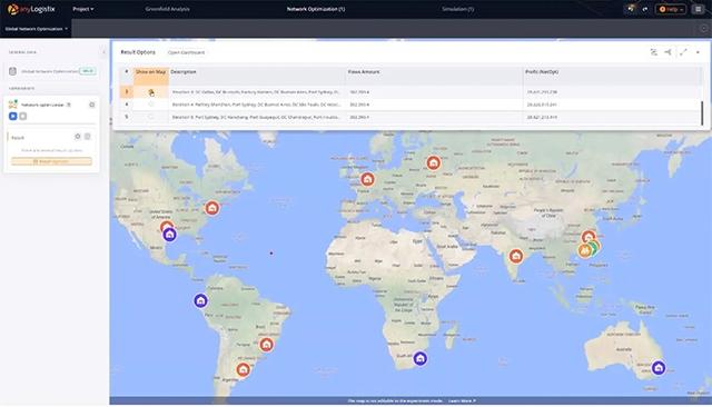 anyLogistix Maps