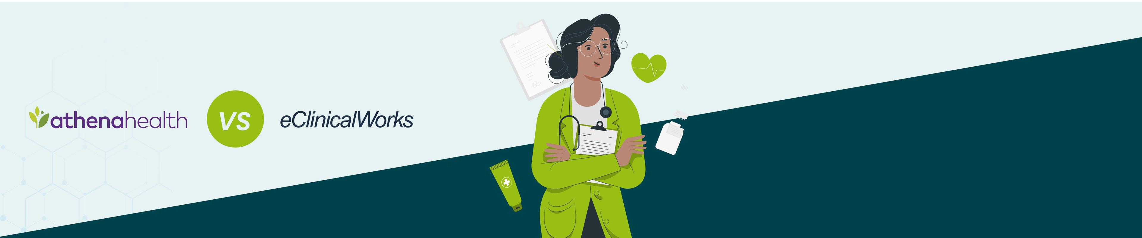 athenahealth vs. eClinicalWorks Feature Comparison for 2025