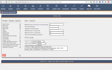Taxi Booking Software Front End