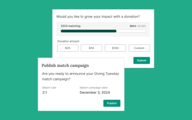 Field Day Publish Match campaign 