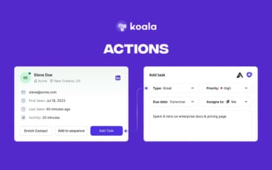 Koala Actions