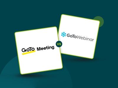GoTo Meeting Vs GoTo Webinar: Choose The Right Platform For Your Online Engagement