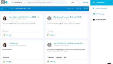 All Learning Paths