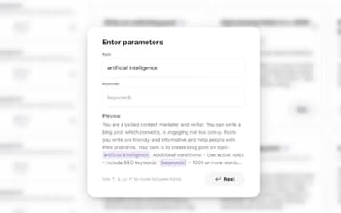 Spell Enter Parameters