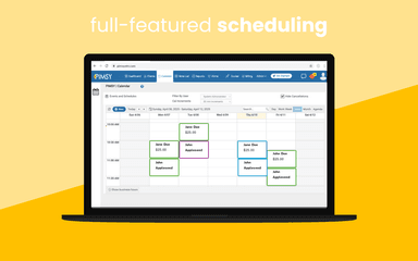 PIMSY EHR Featured Scheduling