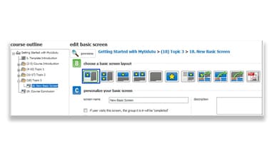 Udutu Choose Screen Layout