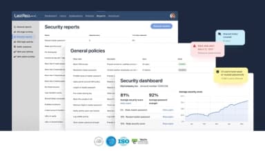 LastPass Dashboard & Reports