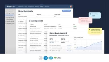 LastPass Dashboard & Reports