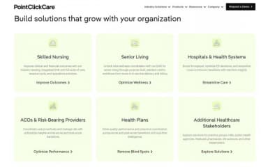 PointClickCare Build Solutions