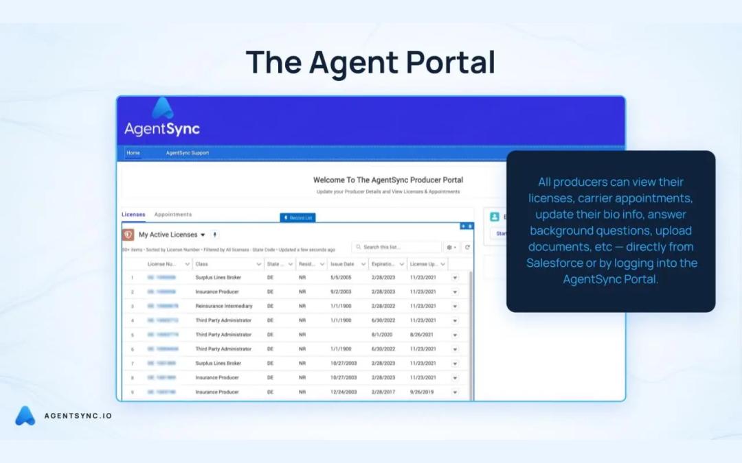 AgentSync The Agent Portal