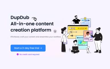 DupDub Social Media AI Tools
