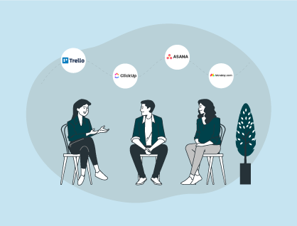 Article Trello vs Asana vs Monday vs ClickUp: Ultimate Guide (2025)