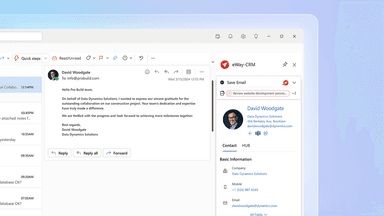 eWay CRM screenshot 2