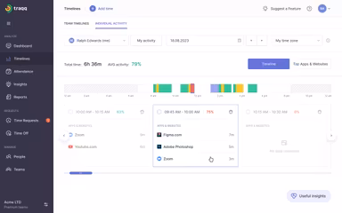 Traqq Screenshot 2