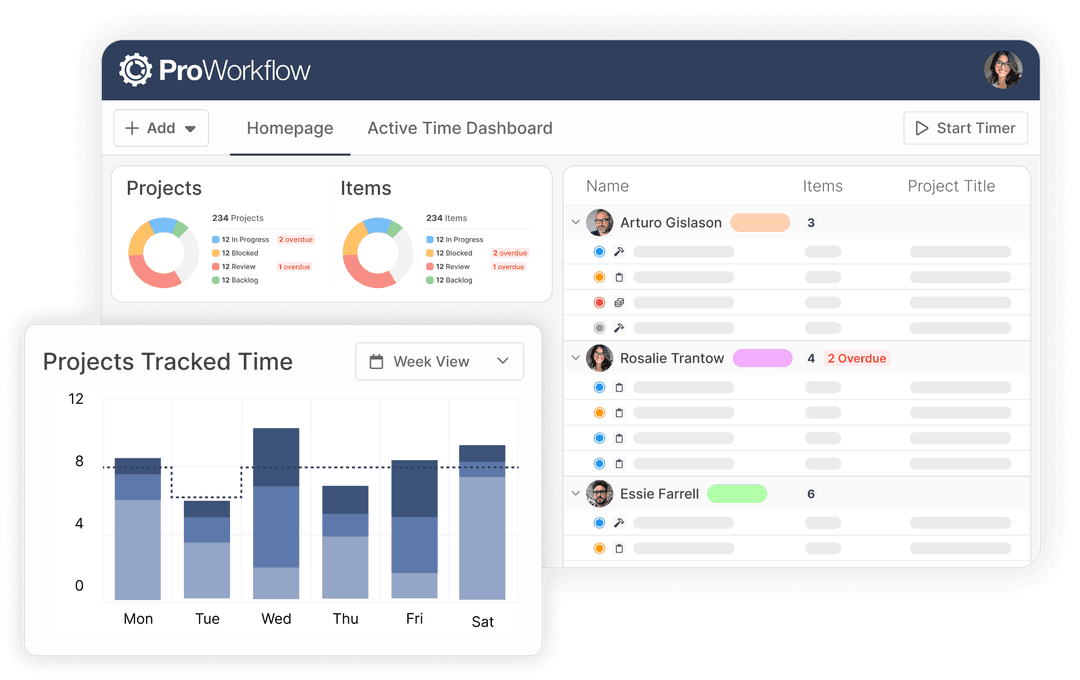 ProWorkflow Homepage