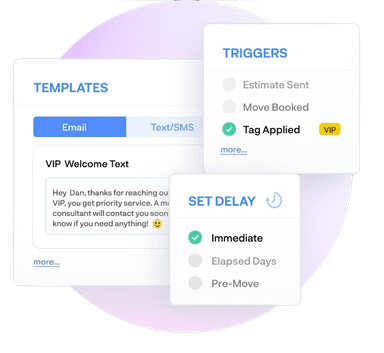 Movegistics CRM screenshot
