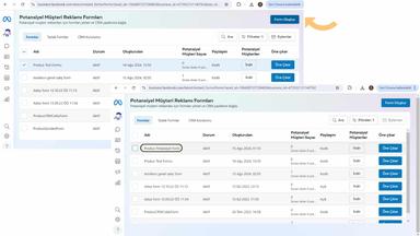 Produo CRM screenshot