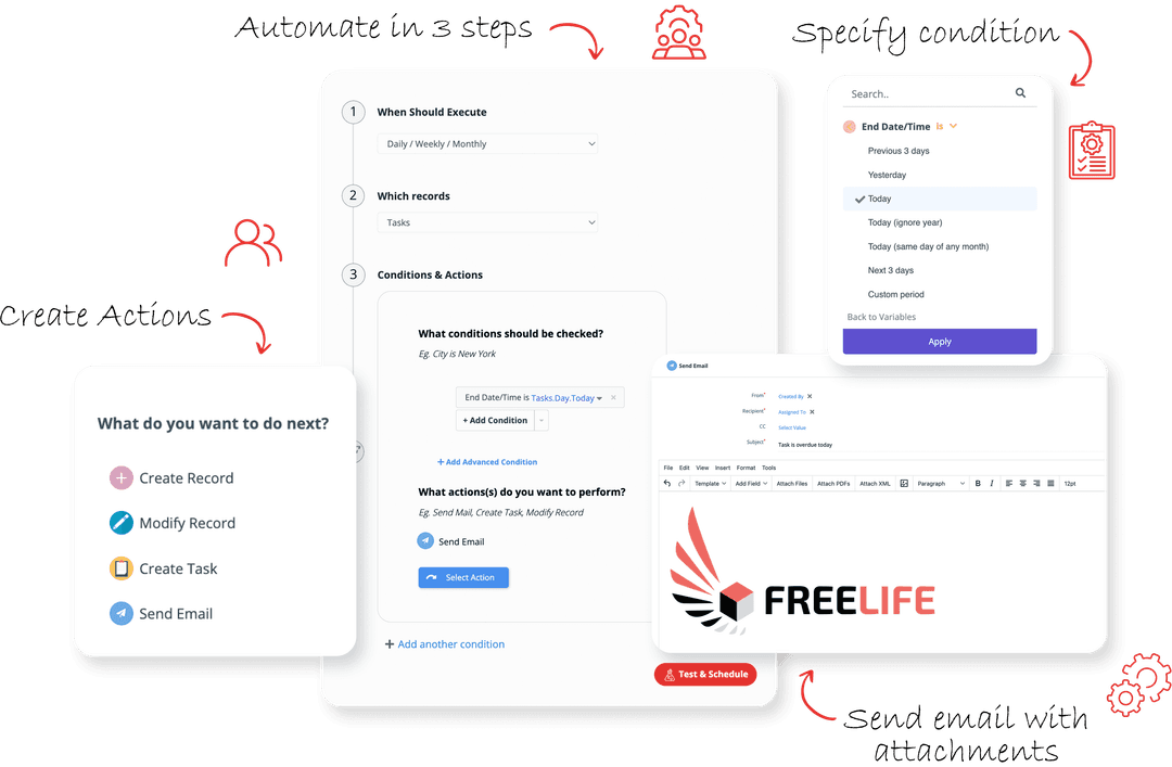 Free CRM screenshot