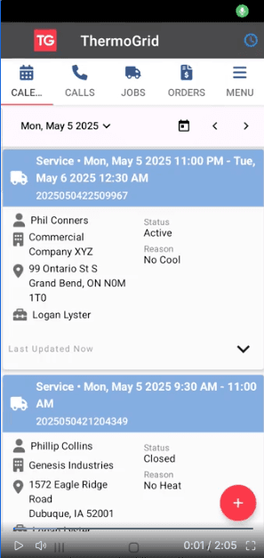 ThermoGrid screenshot