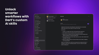 Dart Unlock Smarter Workflows