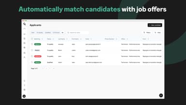 Seeqle Automatically Match Candidates