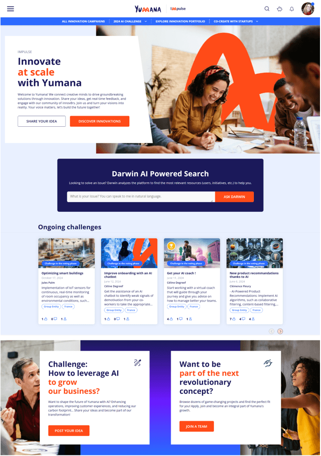 Yumana Innovate at Scale