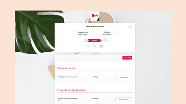 Clustdoc New Client Intake